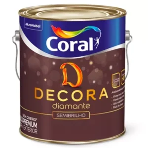 Tinta Acrílica Coral Decora Diamante