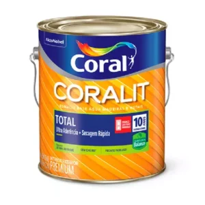 Tinta Esmalte Base Água Coral Coralit