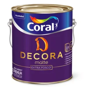 Tinta Esmalte Base Água Coral Branco